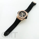 TOP! Rosegold - Hollow 904L Steel - Black Rubber - Automatic - 42mm