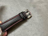 Red Black - Black Leather - Automatic - 40mm