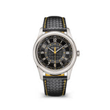 Yellow Black - Black Leather - Automatic - 40mm