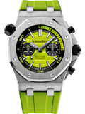 Green -Green Rubber - Quartz - 42mm