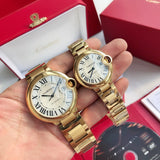 White - Yellow gold 904L Steel - Automatic - 42mm/36mm