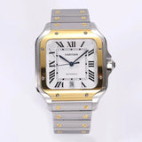 White Yellow 316L Steel - Silver Steel - Automatic - 47*40mm