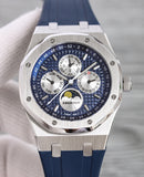 Blue White - Blue Rubber - Automatic - 41mm