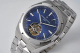 Blue - Fly - White 904L Steel - Automatic - 43mm