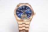 Blue - Fly - Rosegold 904L Steel - Automatic - 43mm