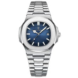 Blue - White 904L Steel - Automatic - 41mm