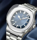 Blue - White 904L Steel - Automatic - 41mm