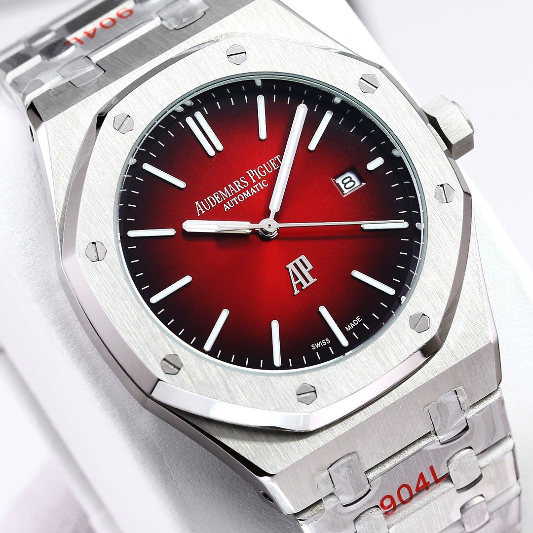 Red - 904L White Steel - Automatic - 41mm