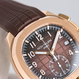 Chronograph - Brown - Brown Rubber - Automatic - 42mm