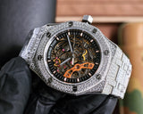 Full Rhinestone - Hollow 904L Steel - Automatic - 41mm