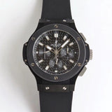 Chronograph -Black Ceramic - Black Rubber - Automatic - 44mm