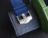 Blue -Blue Rubber - Quartz - 42mm