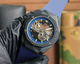 Blue Hollow - Blue Rubber - Automatic - 45mm