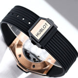 Yellow Gold 904L Steel - Black Rubber - Automatic - 42mm