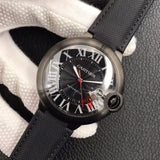 Black 316L Steel - Black Rubber - Automatic - 42mm