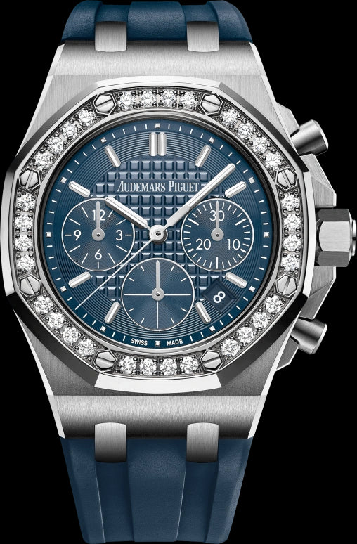 LADY -26231ST Blue -904L Steel - Chronograph -Quartz - 37mm