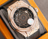 Rosegold - Black Rubber - Automatic - 42mm