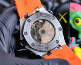 Orange -Prange Rubber - Quartz - 42mm