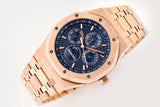 Blue - Rosegold 904L Steel - Automatic - 41mm