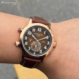 Silver Brown - Brown Leather - Automatic - 42mm