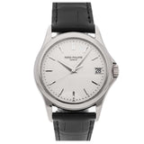 White 904L Steel - Black Leather - Automatic - 41mm