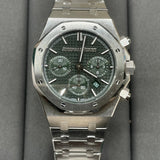 Green - 904L Steel - Quartz- 41mm