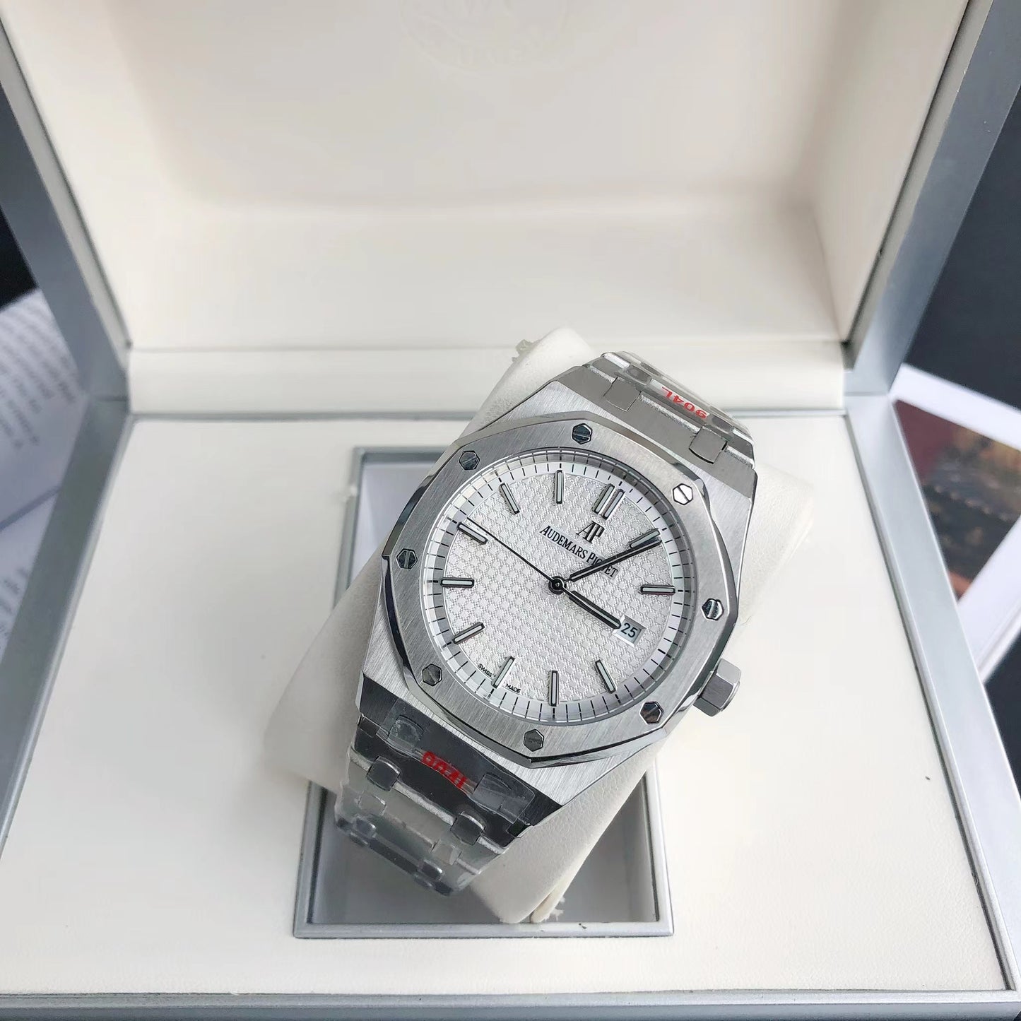 White - 904L White Steel - Automatic - 41mm