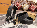 3D Texture Leather Dress Belts For Men