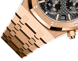 Black - Rosegold 904L Steel - Quartz - 41mm