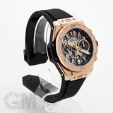 TOP! Rosegold - Hollow 904L Steel - Black Rubber - Automatic - 42mm