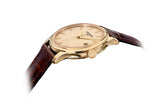 Yellow Gold - Brown Leather - Automatic - 40mm