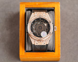 Rosegold - Black Rubber - Automatic - 42mm