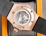 Rosegold - Black Rubber - Automatic - 42mm