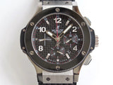 Chronograph -Black  - Black Rubber - Automatic - 44mm