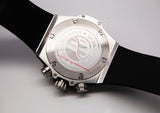 Grey - Hollow 904L Steel - Grey Rubber - Quartz - 42mm