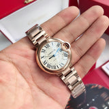 White - Rosegold 904L Steel - Automatic - 42mm/36mm