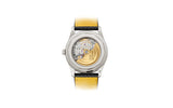 Yellow Black - Black Leather - Automatic - 40mm