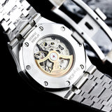 Rainbow Silver - Hollow 904L Steel - Automatic - 41mm