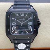 Black 316L Steel - Black Rubber - Automatic - 47*40mm