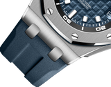 Blue Dial - Blue Rubber - 904L Steel - Automatic - 42mm