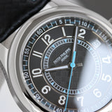 Blue Black - Black Leather - Automatic - 40mm