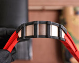 Black Ceramic -Red Rubber - Automatic - 40*51mm