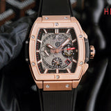 Chronograph - Rosegold - Black Rubber- Automatic - 42*52mm