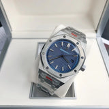 Classical Blue White Steel - Automatic - 41mm