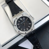 Black - Blac Leather - Automatic - 41mm