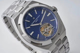 Blue - Fly - White 904L Steel - Automatic - 43mm