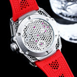 Red - Red Rubber - Automatic - 44mm