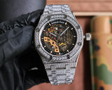 Full Rhinestone - Hollow 904L Steel - Automatic - 41mm