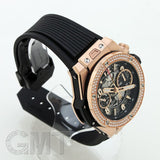 TOP! Rosegold - Hollow 904L Steel - Black Rubber - Automatic - 42mm