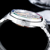 Rainbow Silver - Hollow 904L Steel - Automatic - 41mm